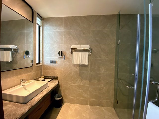 Phòng Deluxe Twin Room With City View